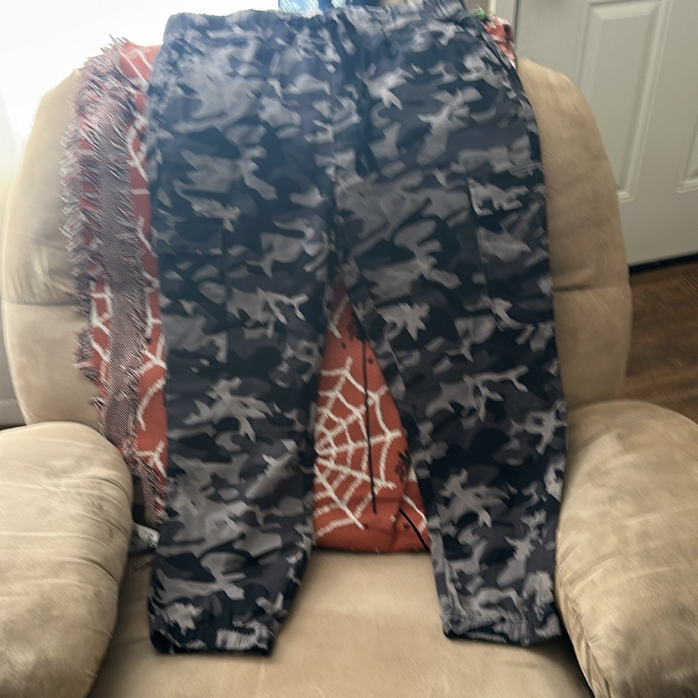 Tinseltown Green Track Pants with Relaxed Fit - Picture 2 of 3